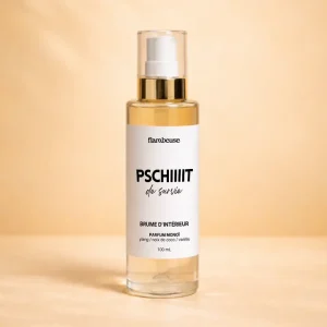 Brume d’intérieur parfumée – “pschiiiit de survie”