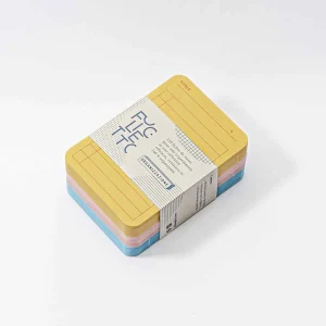 Bloc-notes Organizzazione 120 fiches A7