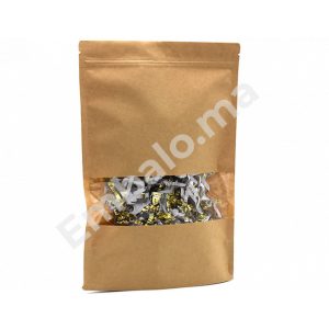 Pack de 50 Doypack Kraft